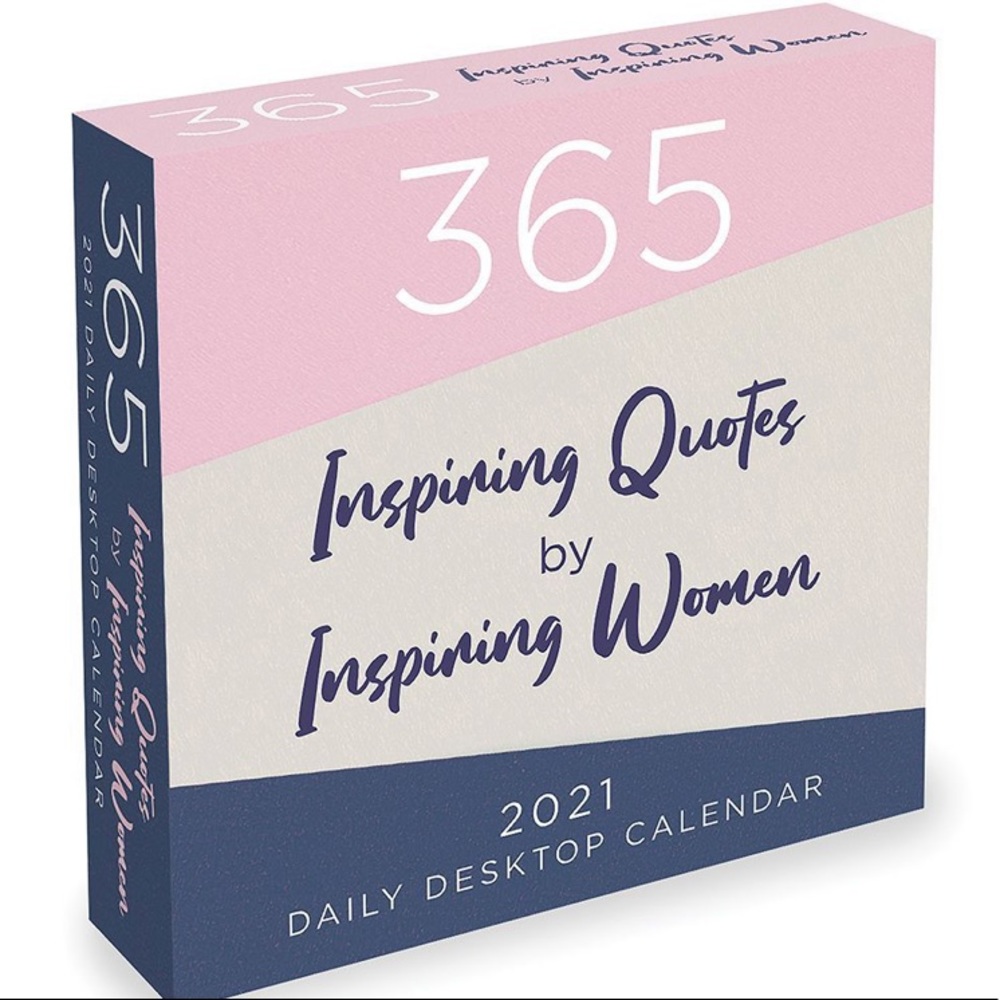 365 Inspiring Women 2021 Daily Desktop Calendar